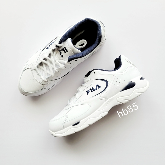 Fila Other - Fila Tri Runner White /Navy Men's 10
